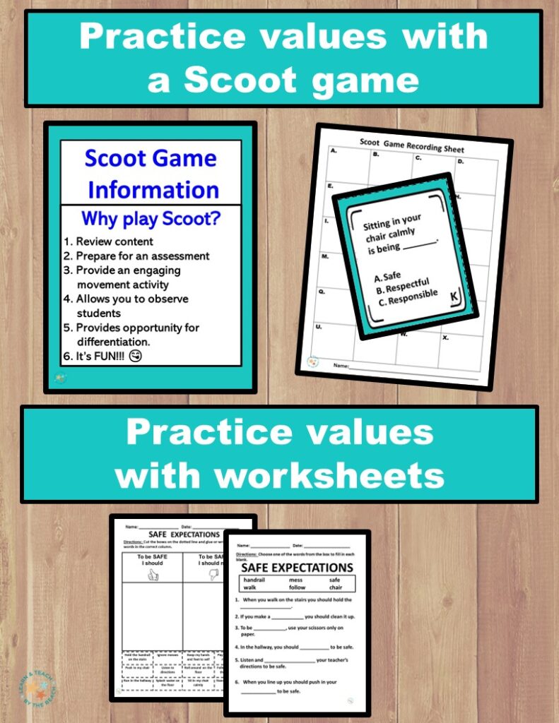 Practice classroom values